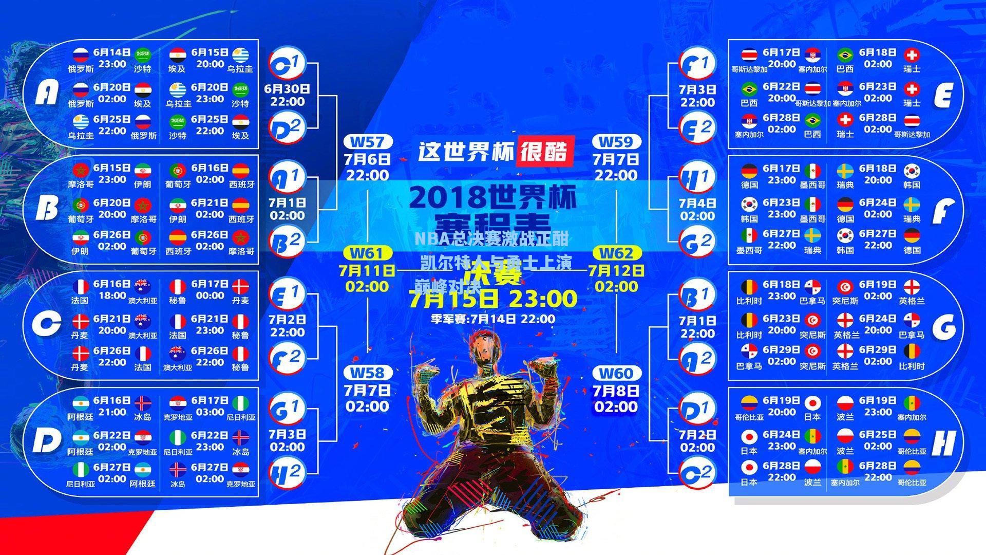 NBA总决赛激战正酣 凯尔特人与勇士上演巅峰对决