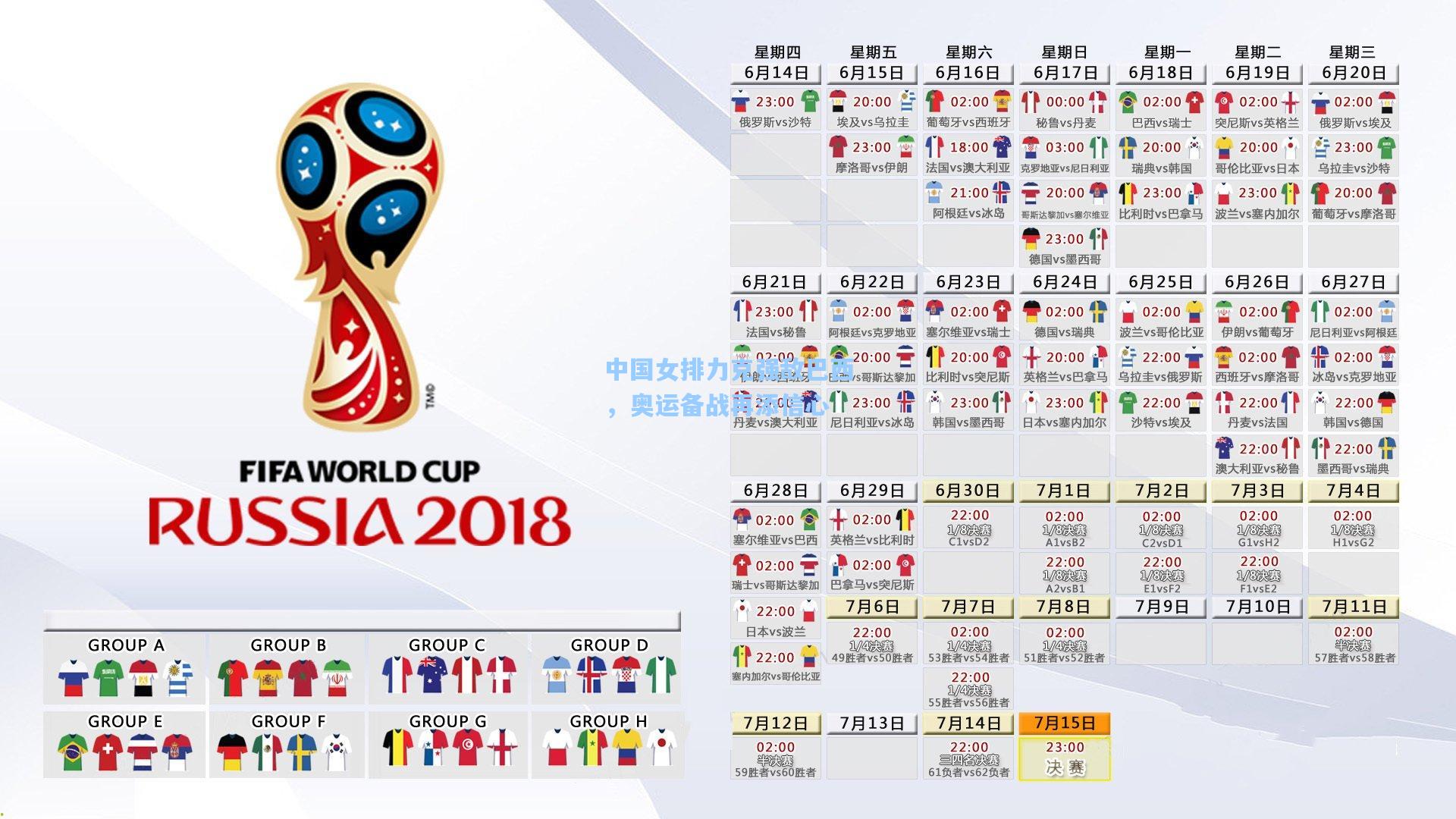 中国女排力克强敌巴西，奥运备战再添信心